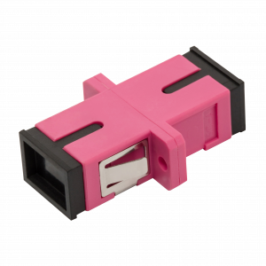 SC optical adapter, simplex 